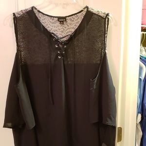 Beautiful sheer top from torrid